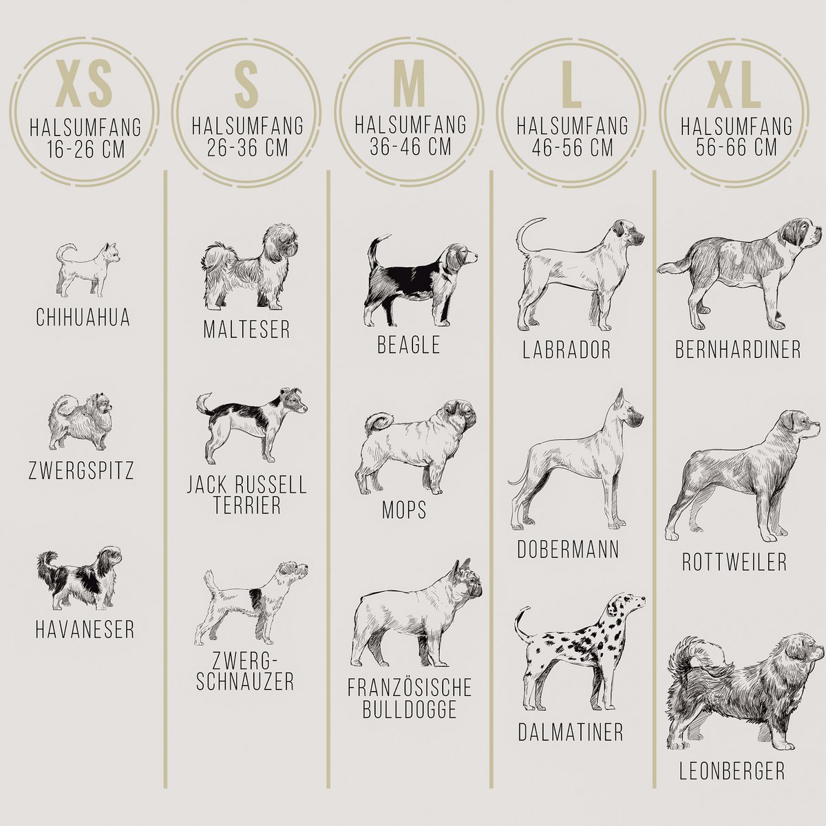 Halsband und Leine im Set aus veganem Leder Dunkelbraun/Beige