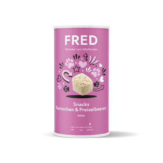Snacks Kaninchen & Preiselbeeren
