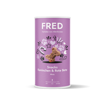 FRED Snacks Kaninchen & Rote Bete Minis
