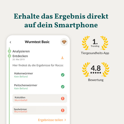 Wurmtest Basic Hund