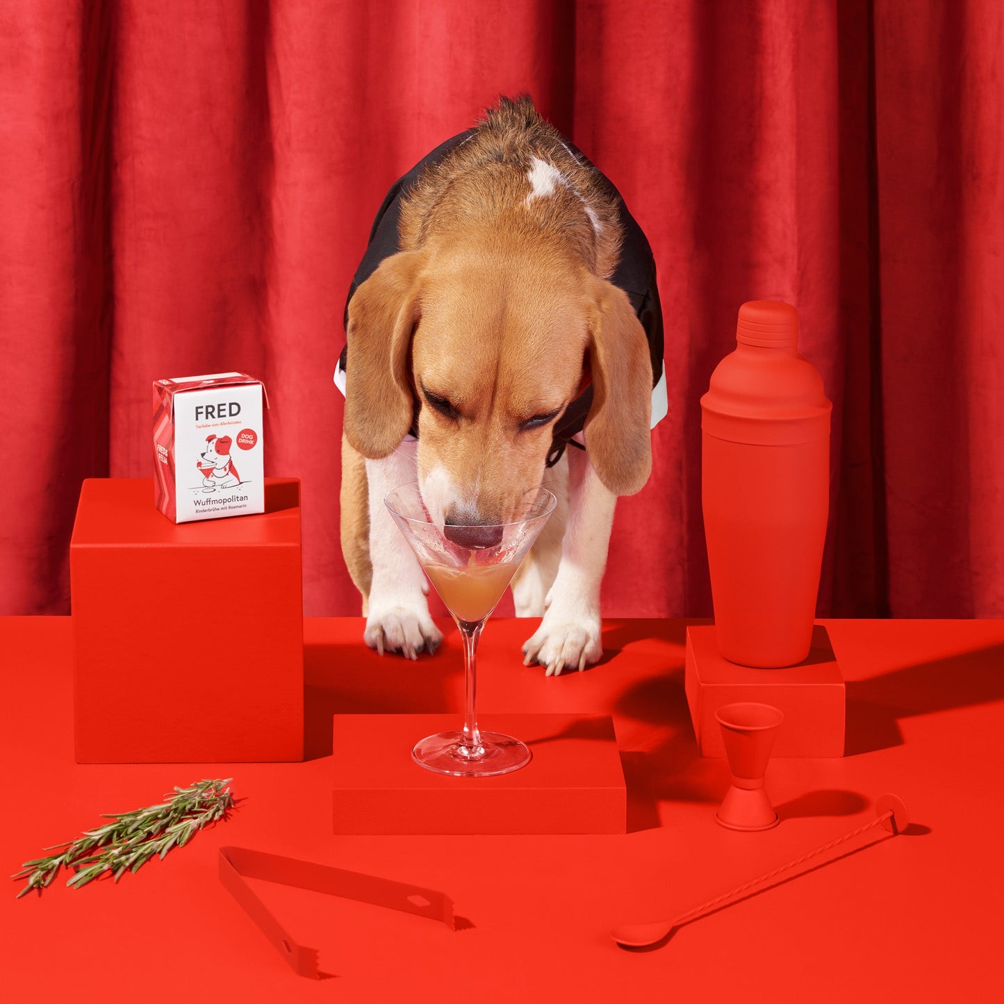 FRED Dog Drink "Wuffmopolitan"