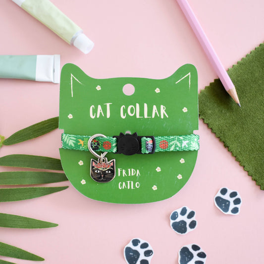 Frida Catlo Artist Katzenhalsband