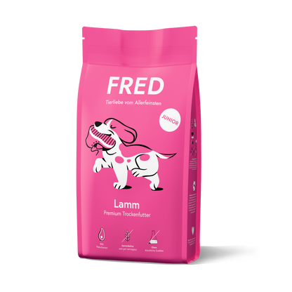 FRED Premium Trockenfutter JUNIOR Lamm