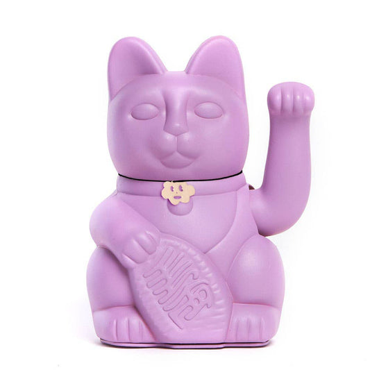 Lucky Cat - Winkekatze, lila