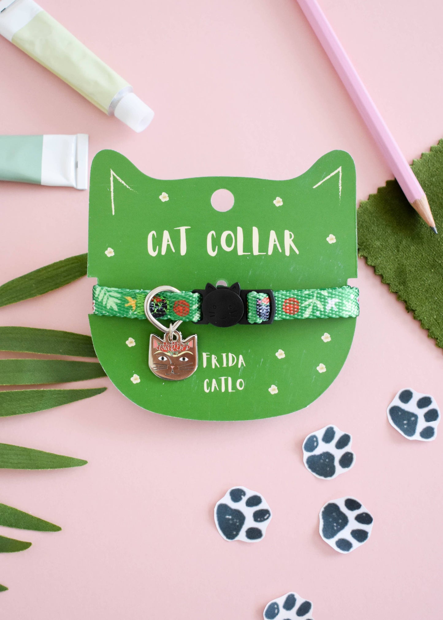 Frida Catlo Artist Katzenhalsband