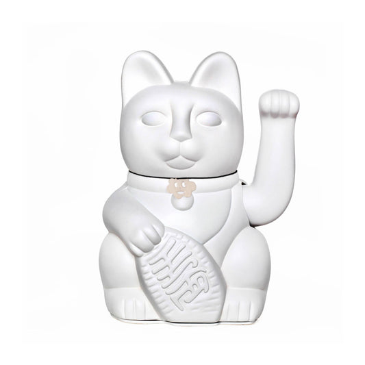 Lucky Cat - Winkekatze, weiß