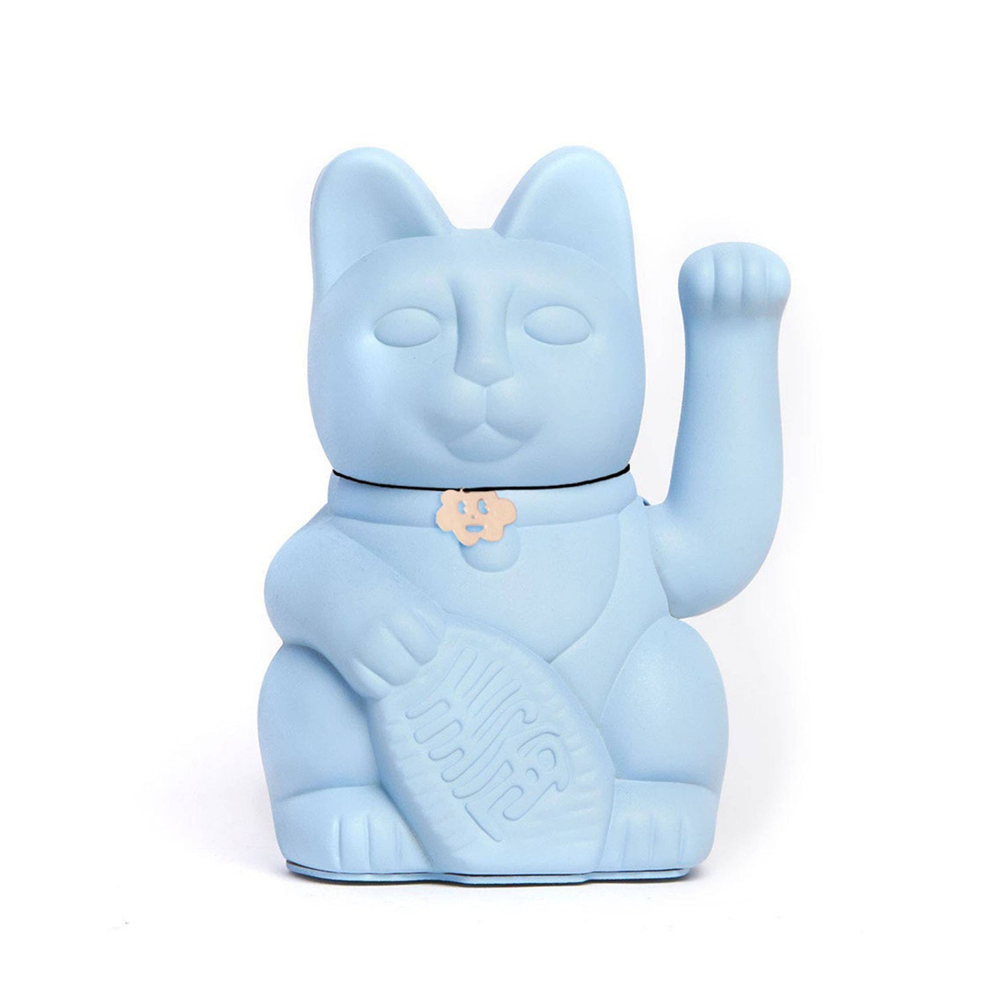 Lucky Cat - Winkekatze, hellblau