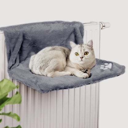 Kuschelige Heizkörperliege für Katzen