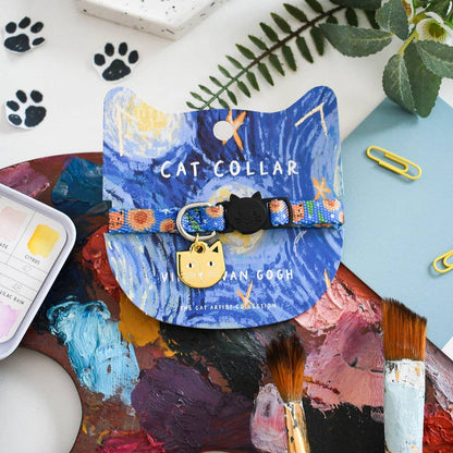 Vincat Van Gogh Artist Katzenhalsband