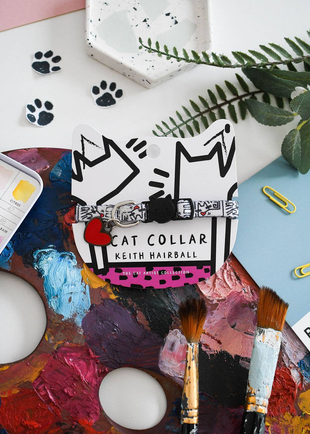 Keith Hairball Artist Katzenhalsband