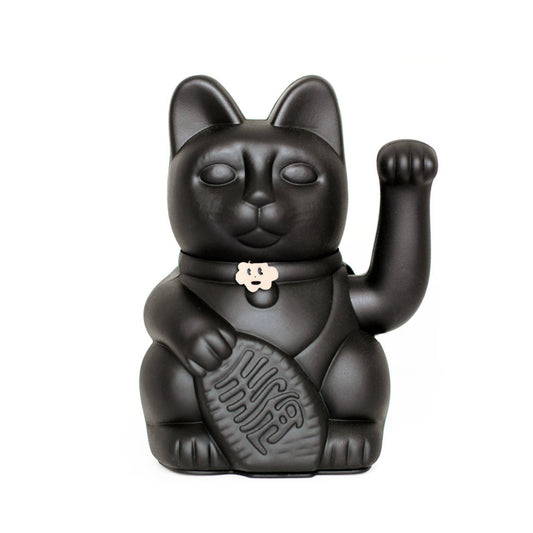 Lucky Cat - Winkekatze, schwarz