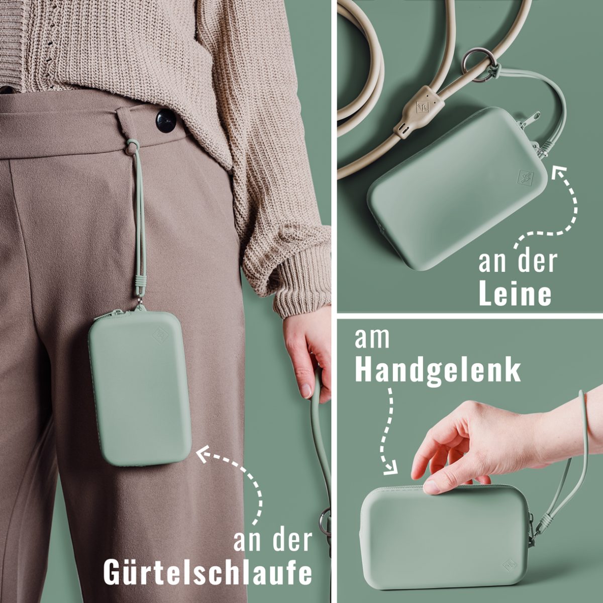 Leckerlitasche aus Silikon