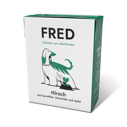 FRED Hirsch mit Kartoffeln & Steckrüben