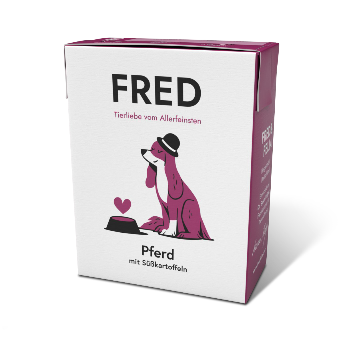 FRED Pferd mit Süßkartoffeln