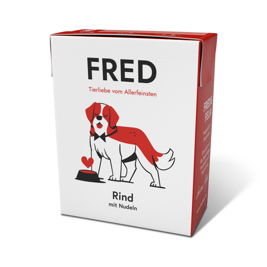 Rind mit Nudeln