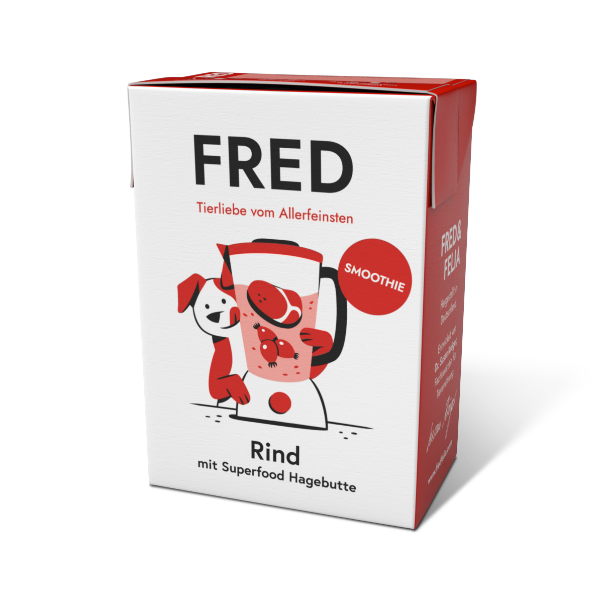 FRED Smoothie Rind mit Hagebutte