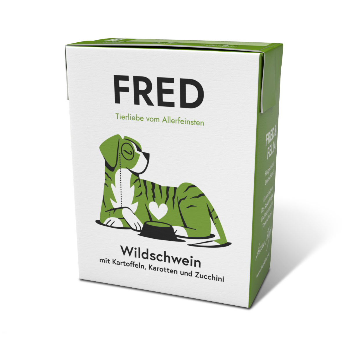 FRED Wildschwein mit Kartoffeln & Karotten