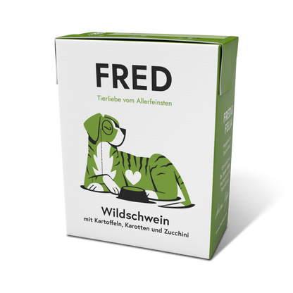 FRED Wildschwein mit Kartoffeln & Karotten