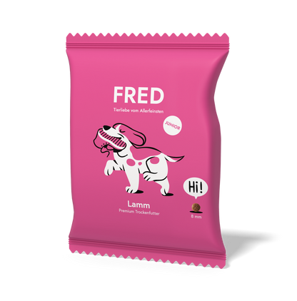 FRED Premium Trockenfutter JUNIOR Lamm