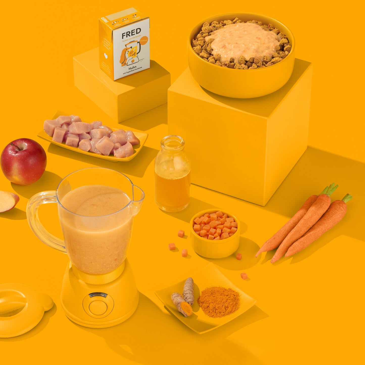 FRED Smoothie Huhn mit Kurkuma