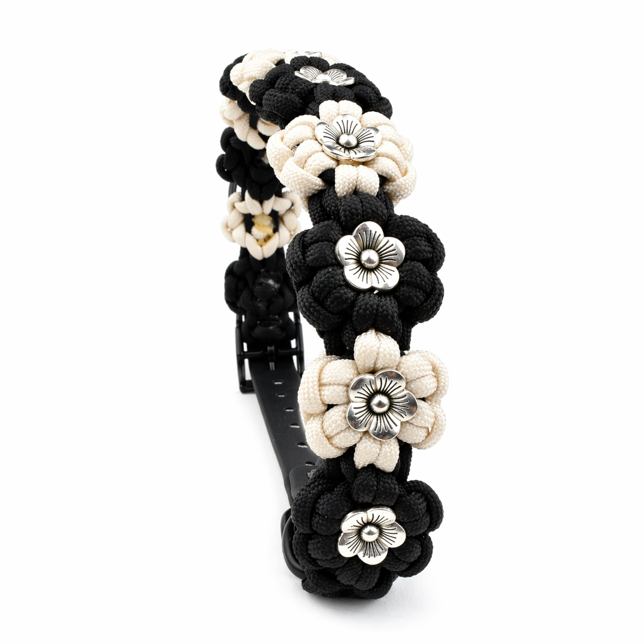 Hundehalsband Tierluxe Blumen Paracord