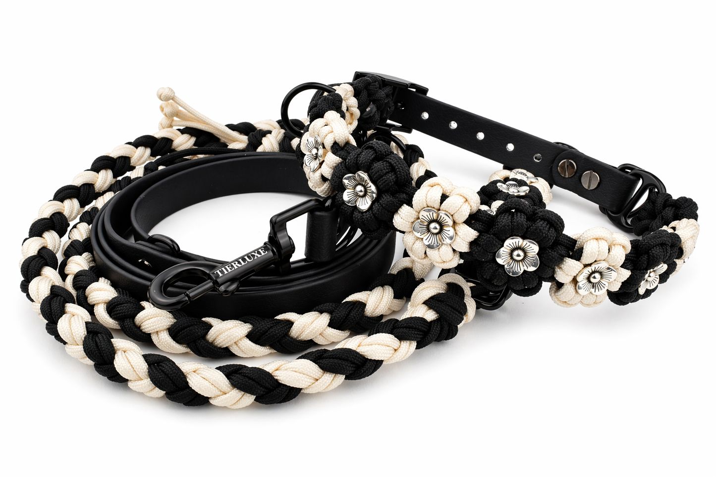 Hundehalsband Tierluxe Blumen Paracord