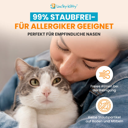 Katzenstreu "Natur pur" Grüner Tee