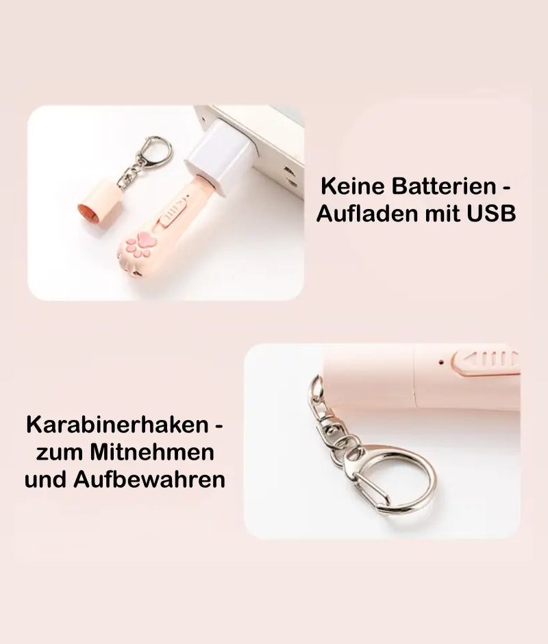 5-in-1 Laserpointer "Pfote"