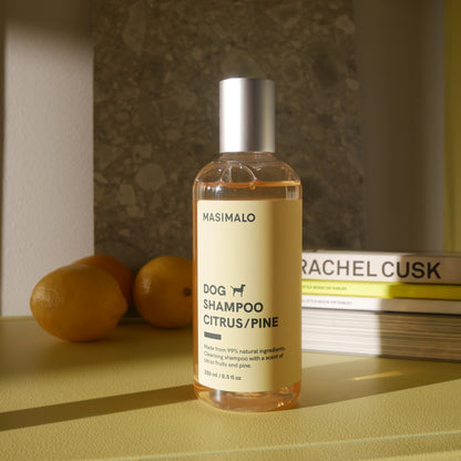 Masimalo Hundeshampoo Citrus Pine Lifestyle Foto
