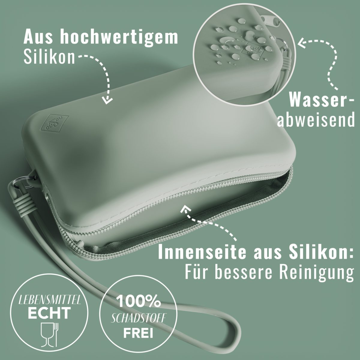 Leckerlitasche aus Silikon