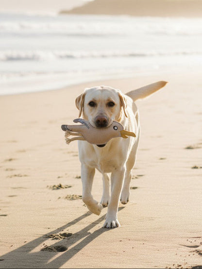 BUDDY. Hundespielzeug aus Leder "Möwe"