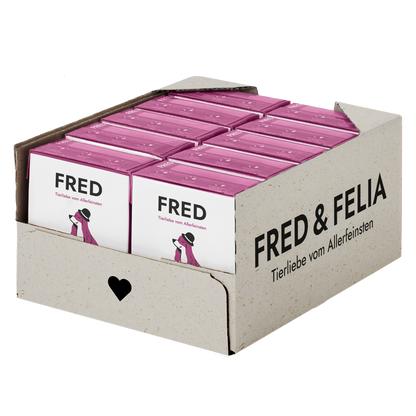 FRED Pferd mit Süßkartoffeln