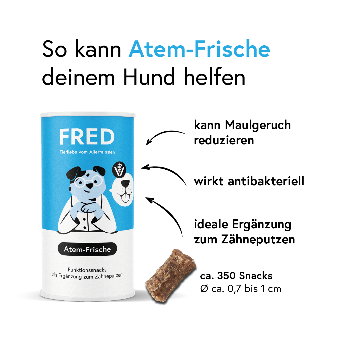FRED Funktionssnack Atem-Frische