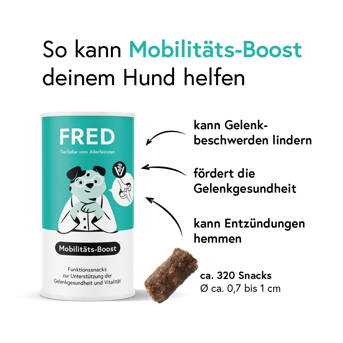 FRED Funktionssnack Mobilitäts-Boost