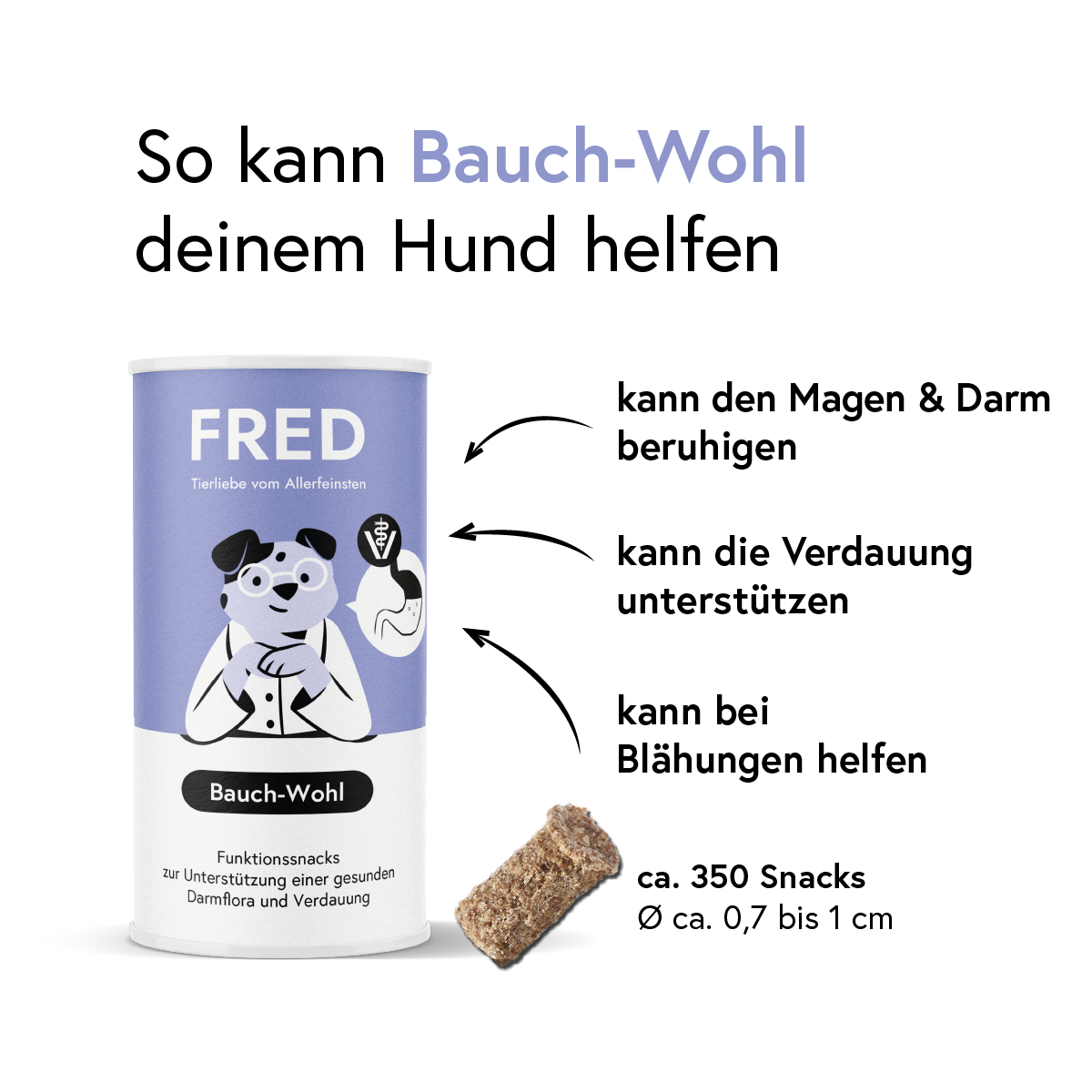 FRED Funktionssnack Bauch-Wohl