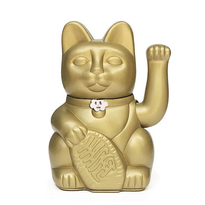 Lucky Cat - Winkekatze, gold