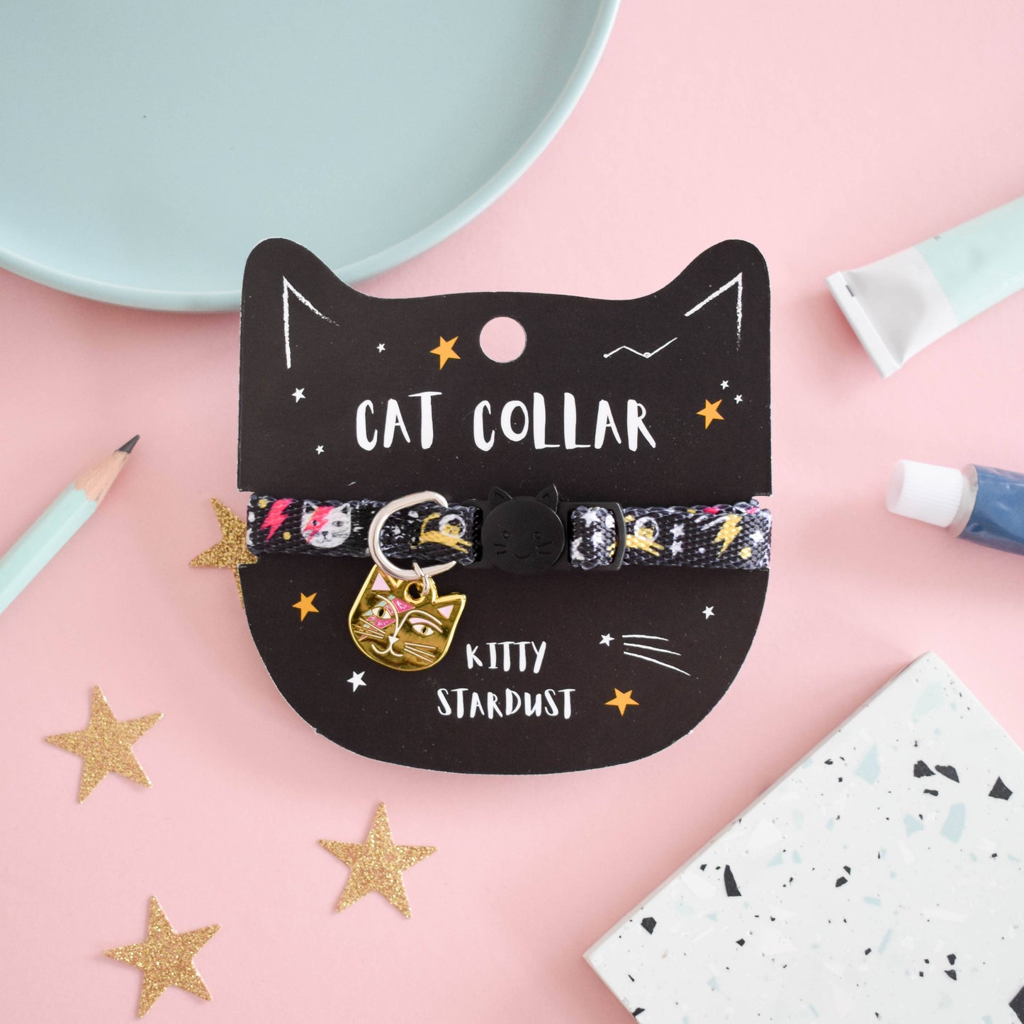 Kitty Stardust Artist Katzenhalsband