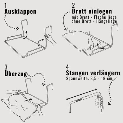 Kuschelige Heizkörperliege für Katzen