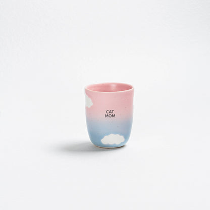 Cloud Sunset Becher "Cat Mom + Cat Dad", 2-teiliges Set