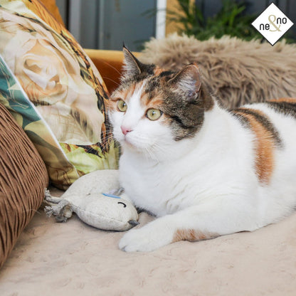 3er Set Katzenspielzeug mit Baldrian