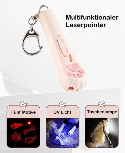 5-in-1 Laserpointer "Pfote"